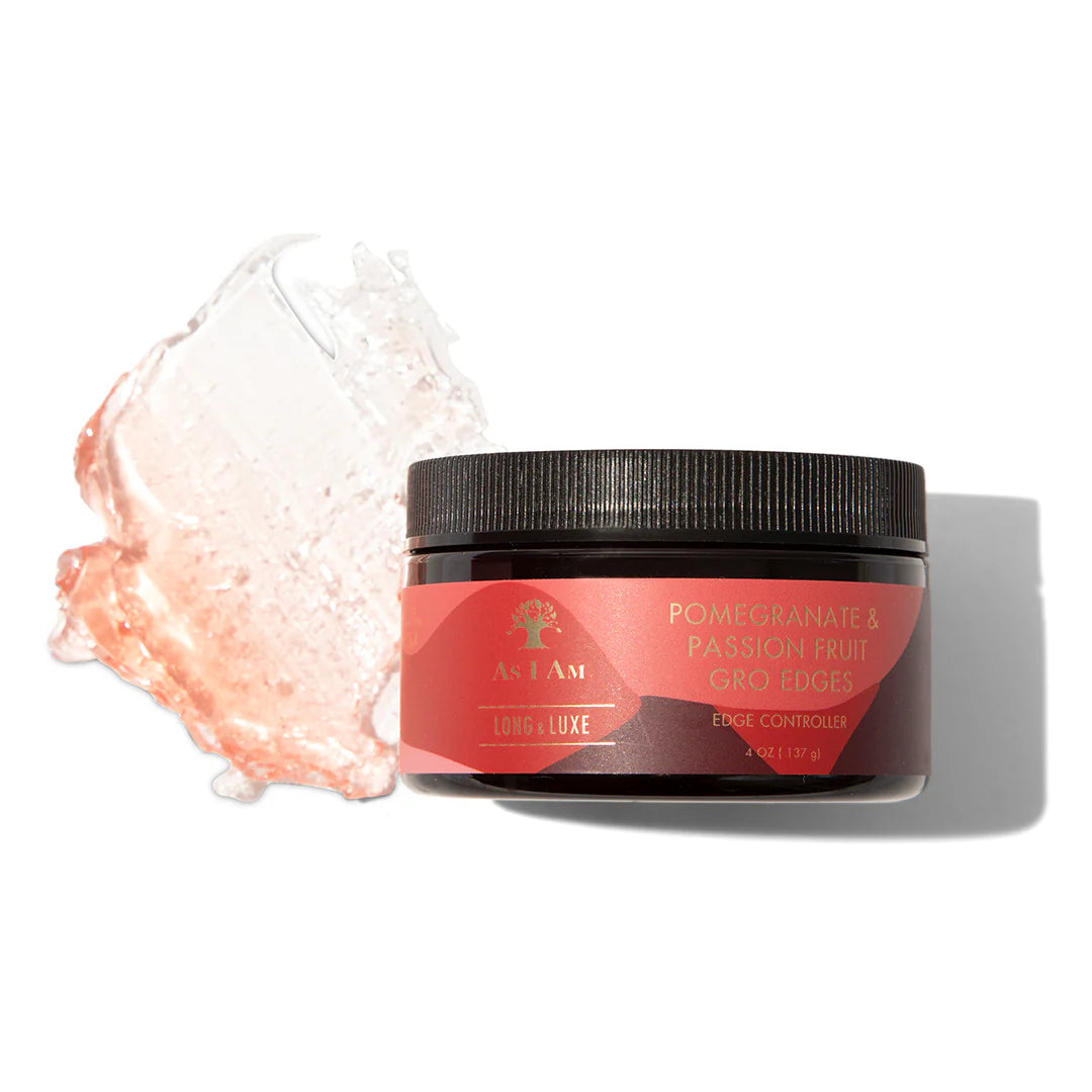 As I Am Long &amp; Luxe Pomegranate &amp; Passion Fruit GroEdges 4oz