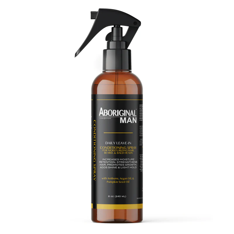 Curls &amp; Potions Aboriginal Man Daily Leave-In Conditioning Spray 8oz