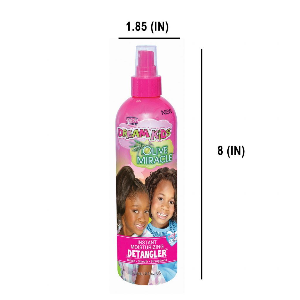 African Pride Dream Kids Olive Miracle Instant Moisturizing Detangler 8oz