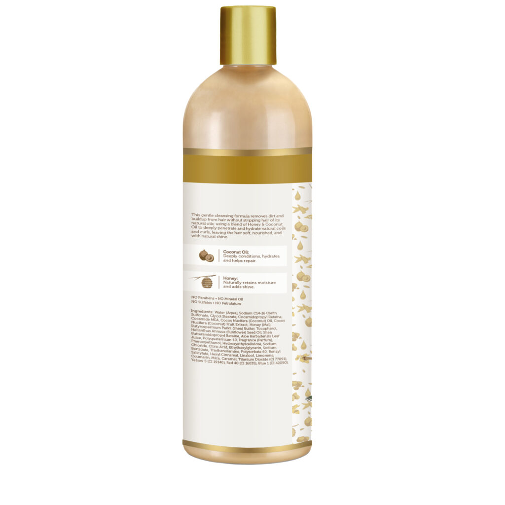 African Pride Moisture Miracle Honey &amp; Coconut Oil Shampoo 16oz