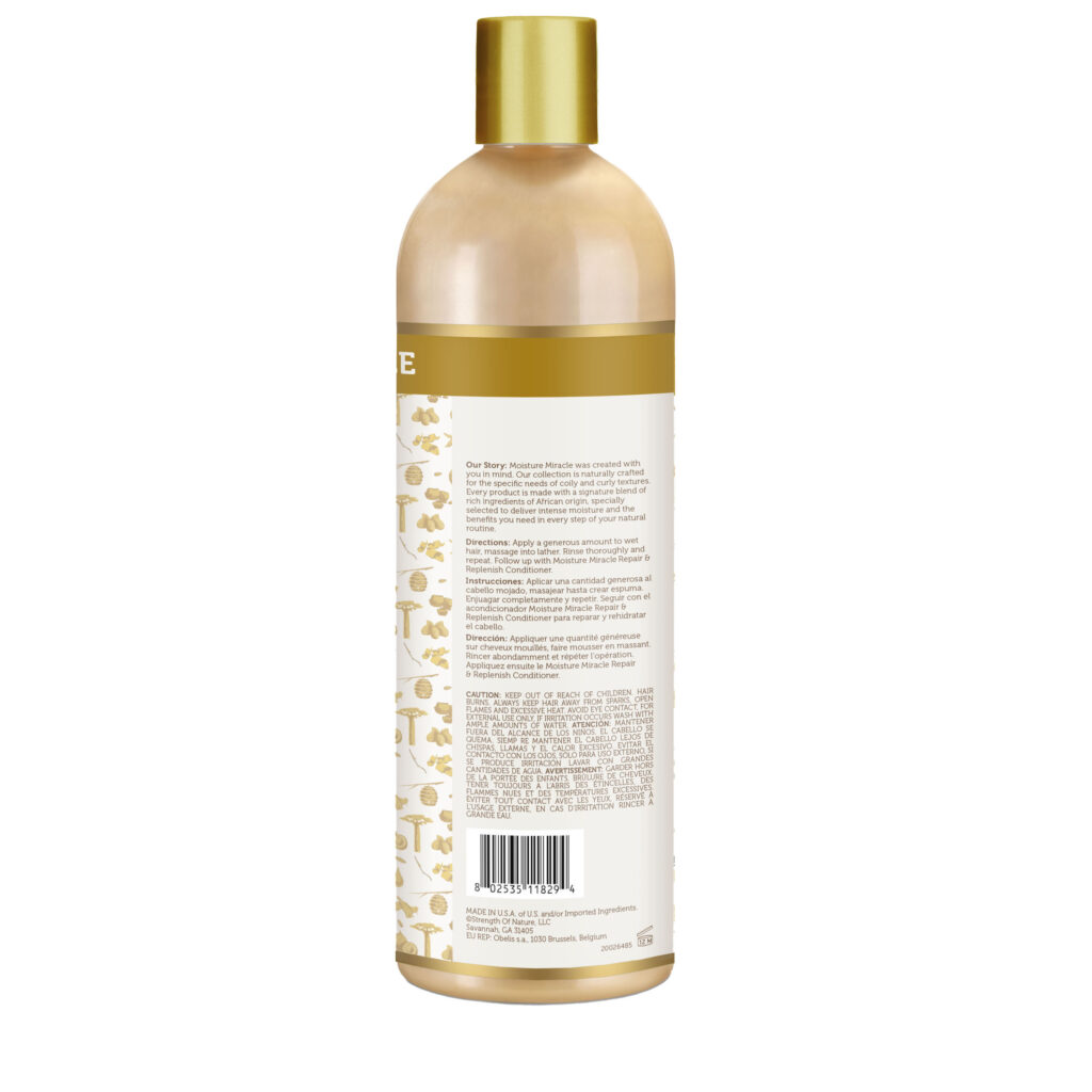 African Pride Moisture Miracle Honey &amp; Coconut Oil Shampoo 16oz