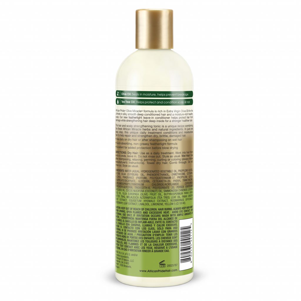 African Pride Olive Miracle Leave-In Conditioner 12oz