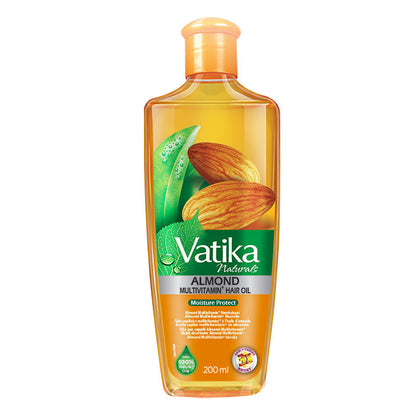 Dabur Vatika Naturals Multivitamin Enriched Almond Hair Oil