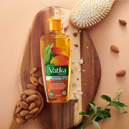 Dabur Vatika Naturals Multivitamin Enriched Almond Hair Oil