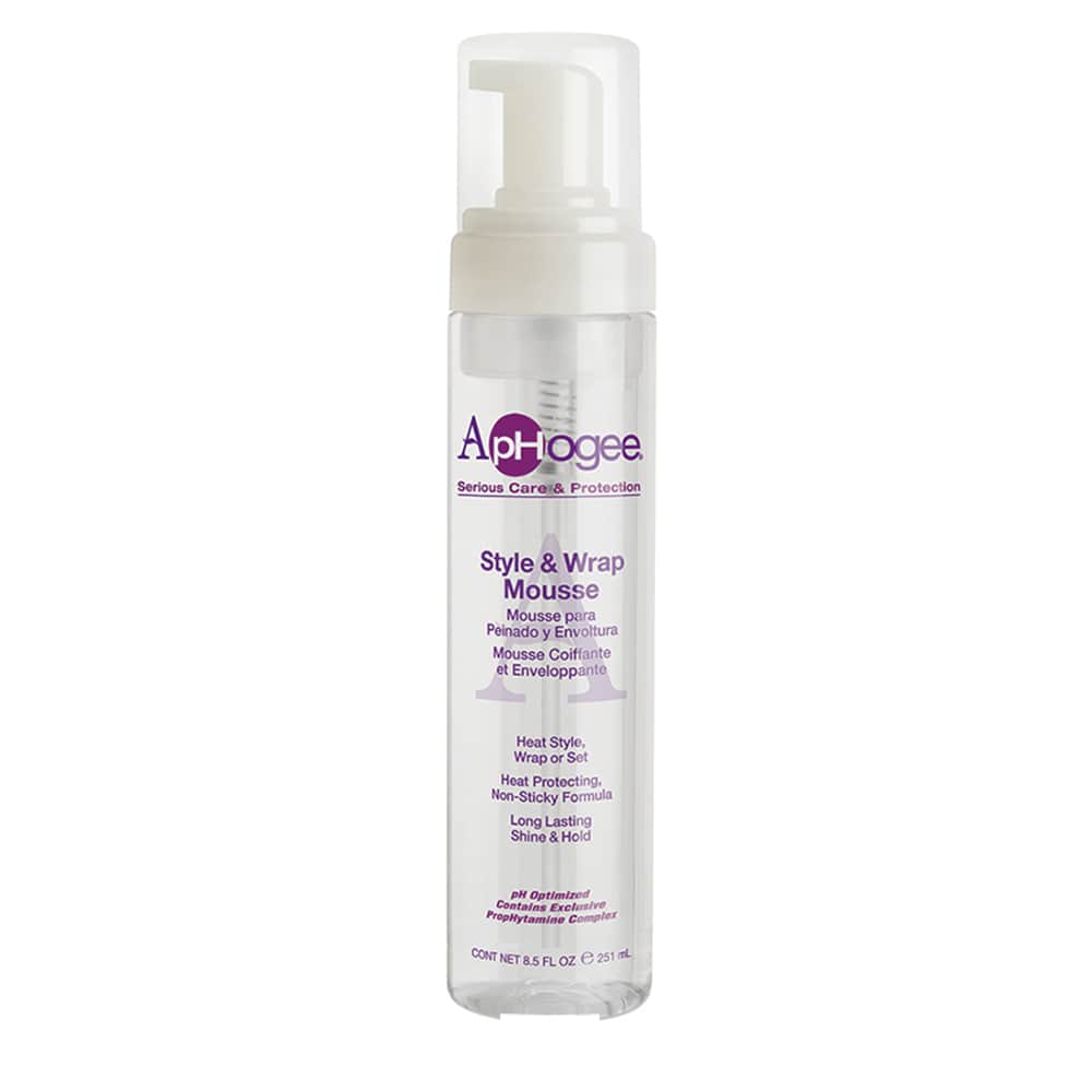 ApHogee Style &amp; Wrap Mousse 8.5oz