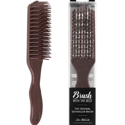 Brush With The Best - Felicia Leatherwood Detangler Brush - Chocolate