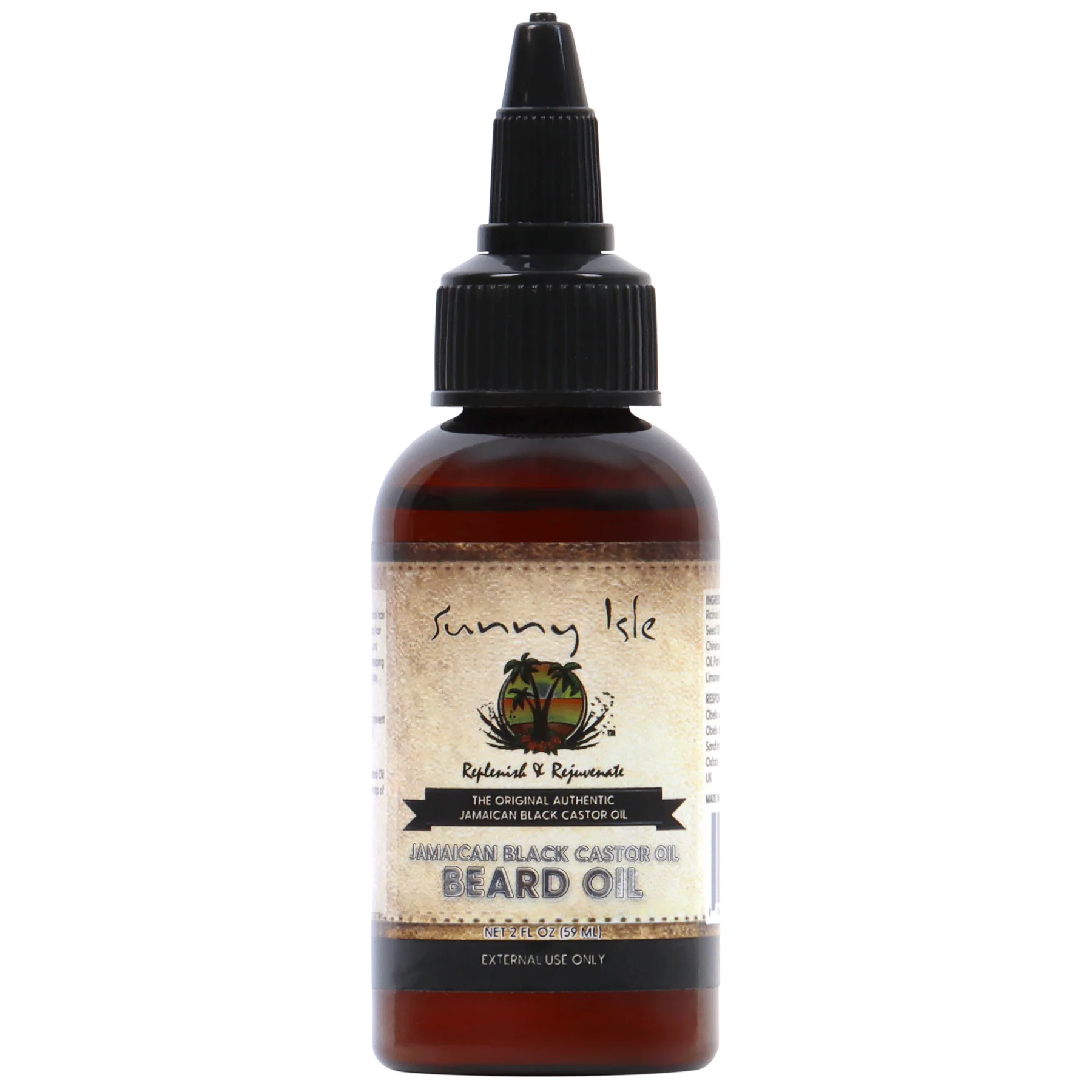 Sunny Isle Jamaican Black Castor Oil Beard Oil