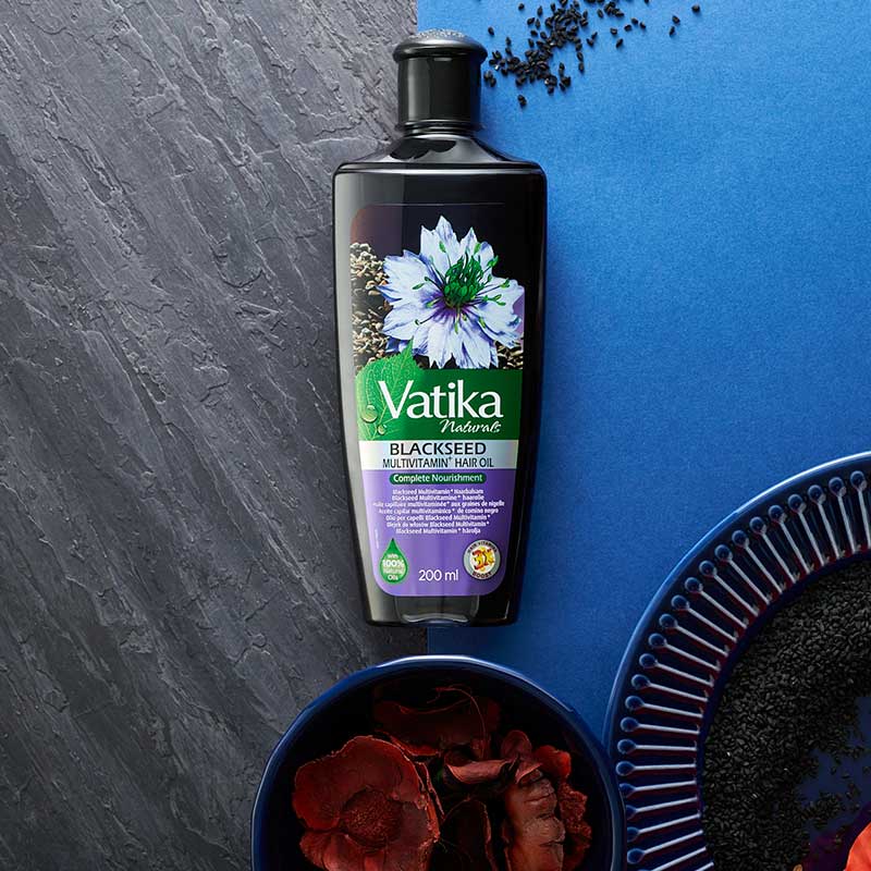 Dabur Vatika Naturals Multivitamin Enriched Blackseed Hair Oil