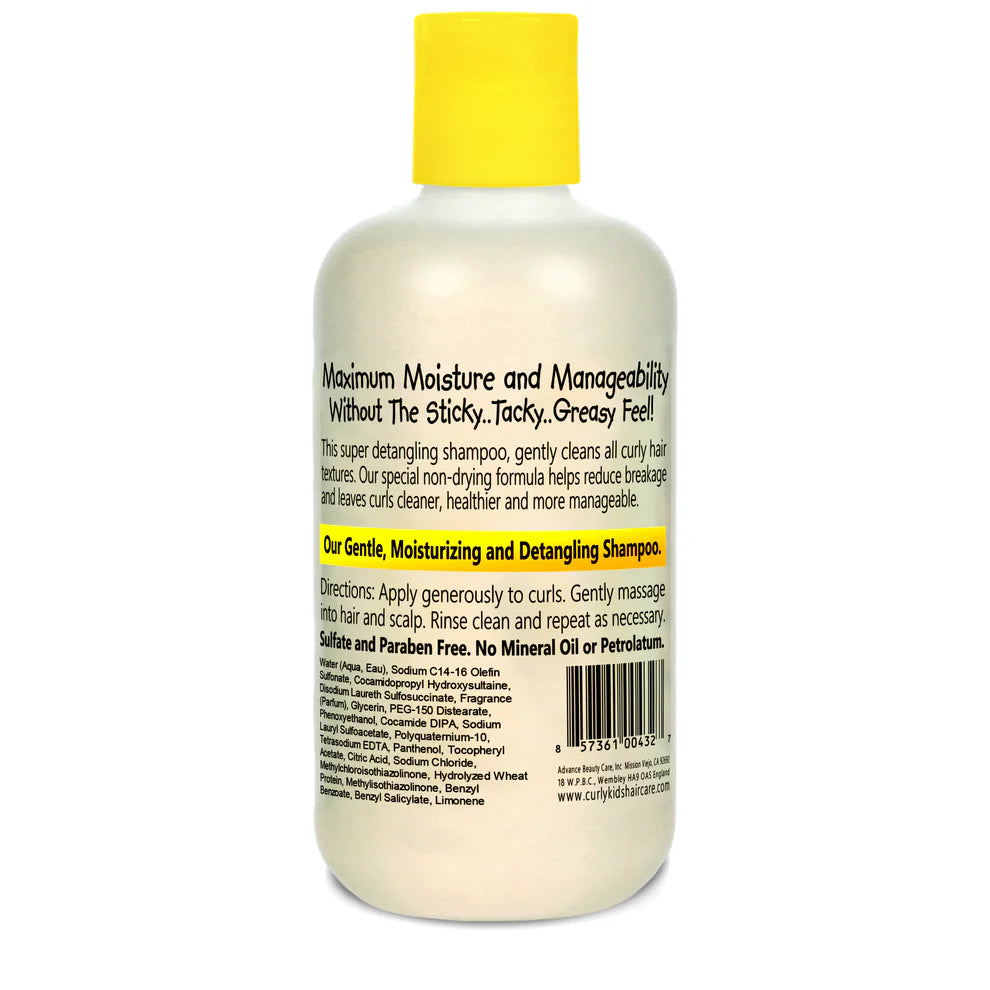 CurlyKids Super Detangle Shampoo 8oz