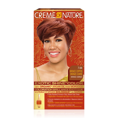 Creme of Nature Exotic Shine™ Color with Argan Oil from Morocco 7.64 Bronze Copper