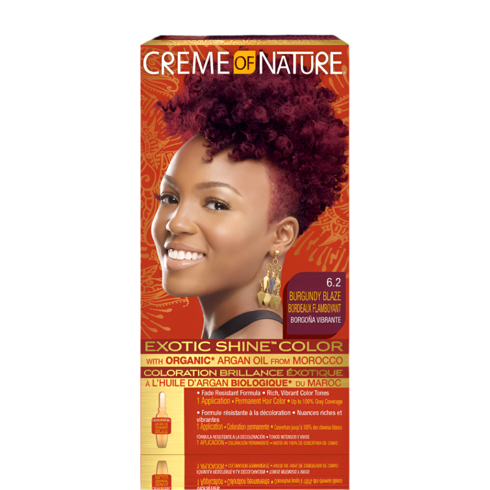 Creme of Nature Exotic Shine™ Color with Argan Oil from Morocco 6.2 Burgundy Blaze