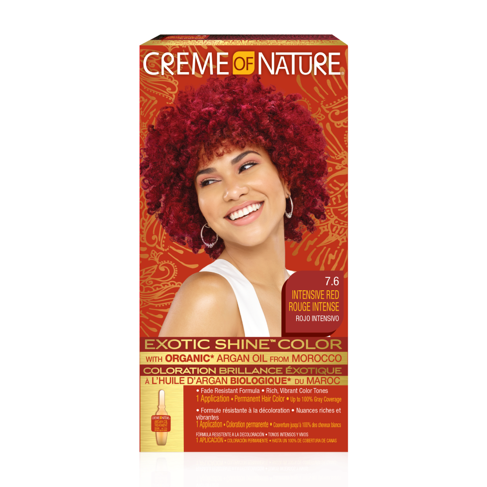 Creme of Nature Exotic Shine™ Color with Argan Oil from Morocco 7.6 Intensive Red