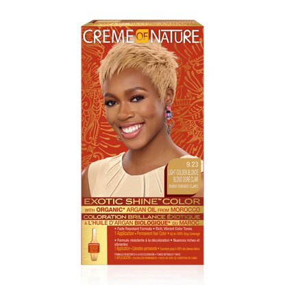 Creme of Nature Exotic Shine™ Color with Argan Oil from Morocco 9.23 Light Golden Blonde