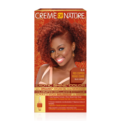 Creme of Nature Exotic Shine™ Color with Argan Oil from Morocco 6.4 Red Copper