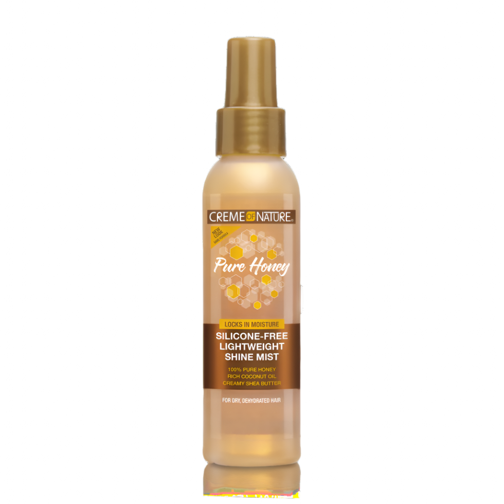 Creme of Nature Pure Honey Silicone-Free Lightweight Shine Mist 4oz