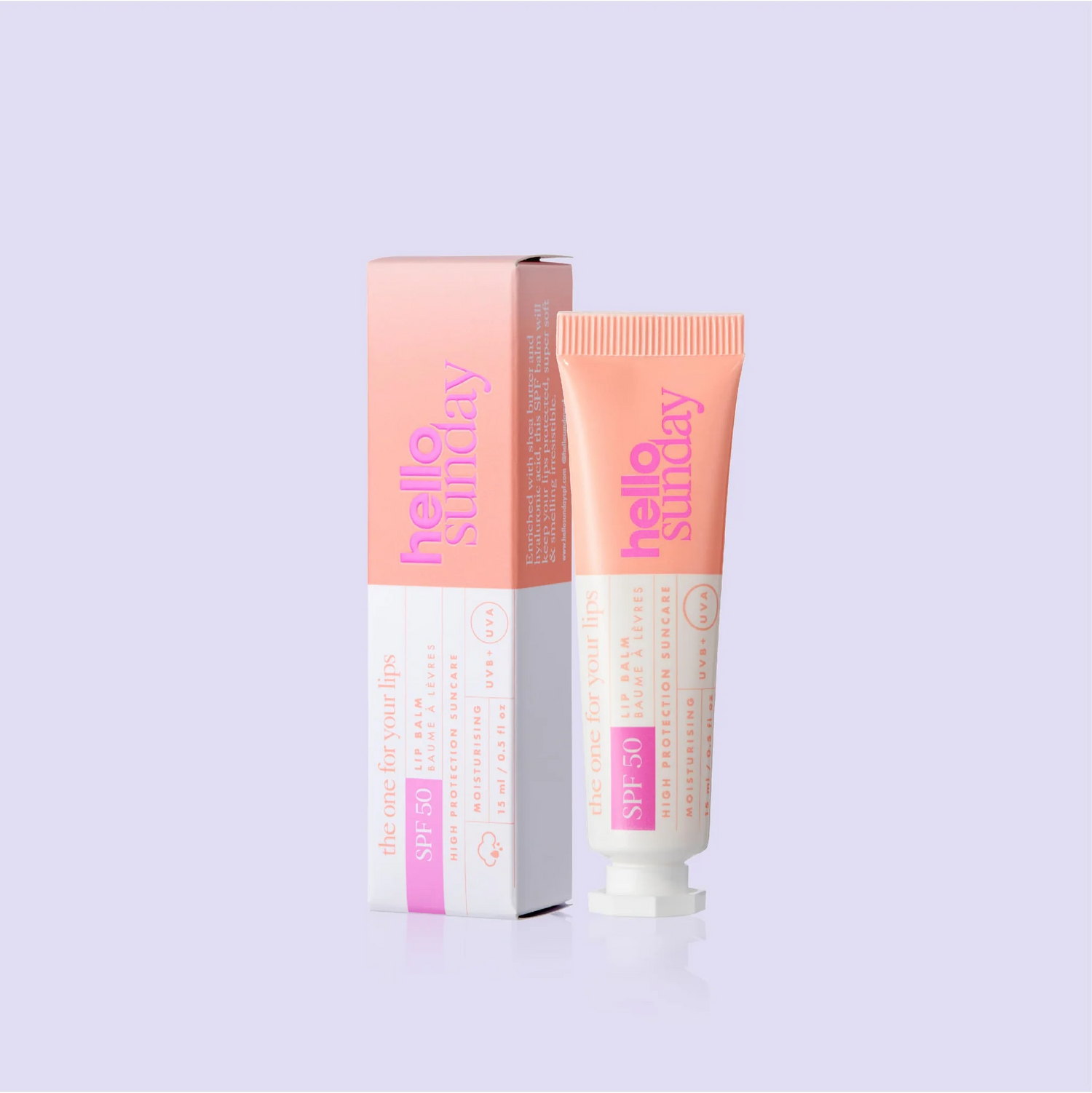 Hello Sunday The One For Your Lips - Clear Lip Balm SPF 50