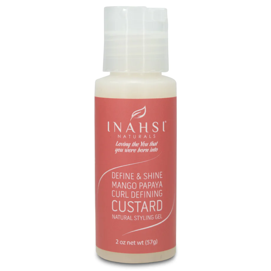 Inahsi Naturals  Define &amp; Shine Mango Papaya Curl Defining Custard