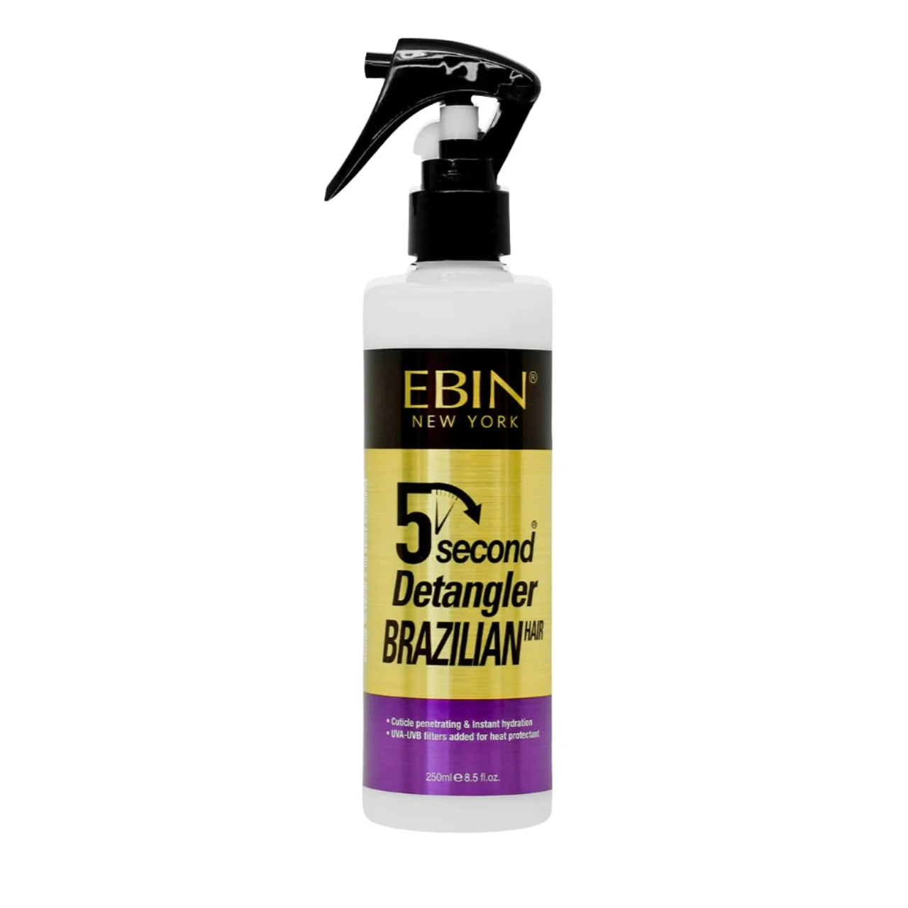 Ebin New York 5 Second Argan Oil Brazilian Hair Detangler 250ml