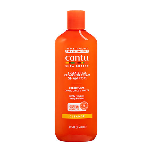 Cantu Shea Butter Sulfate-Free Cleansing Cream Shampoo For Natural Coils, Curls &amp; Waves