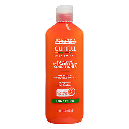 Cantu Shea Butter Sulfate-Free Hydrating Cream Conditioner For Natural Curls, Coils &amp; Waves