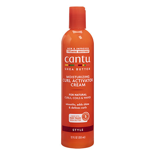 Cantu Shea Butter Moisturizing Curl Activator Cream For Natural Curls, Coils &amp; Waves 12 oz