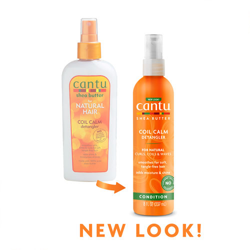 Cantu Shea Butter Coil Calm Detangler For Natural Curls, Coils &amp; Waves 8oz