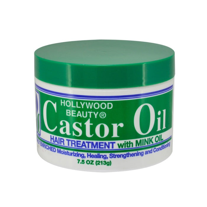 Hollywood Beauty Castor Oil Hair Treatment with Mink Oil 7.5oz