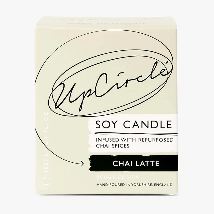 UpCircle Chai Latte Natural Soy Candle 180ml