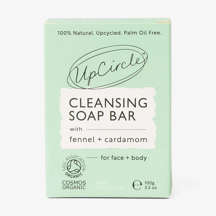 UpCircle Cleansing Soap Bar - Fennel + Cardamom 100g