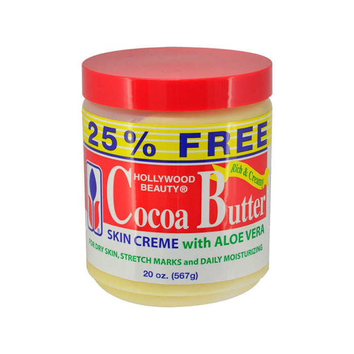 Hollywood Beauty Cocoa Butter Skin Creme With Aloe Vera 20oz