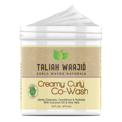 Taliah Waajid Curls, Waves &amp; Naturals Creamy Curly Co-Wash 16oz