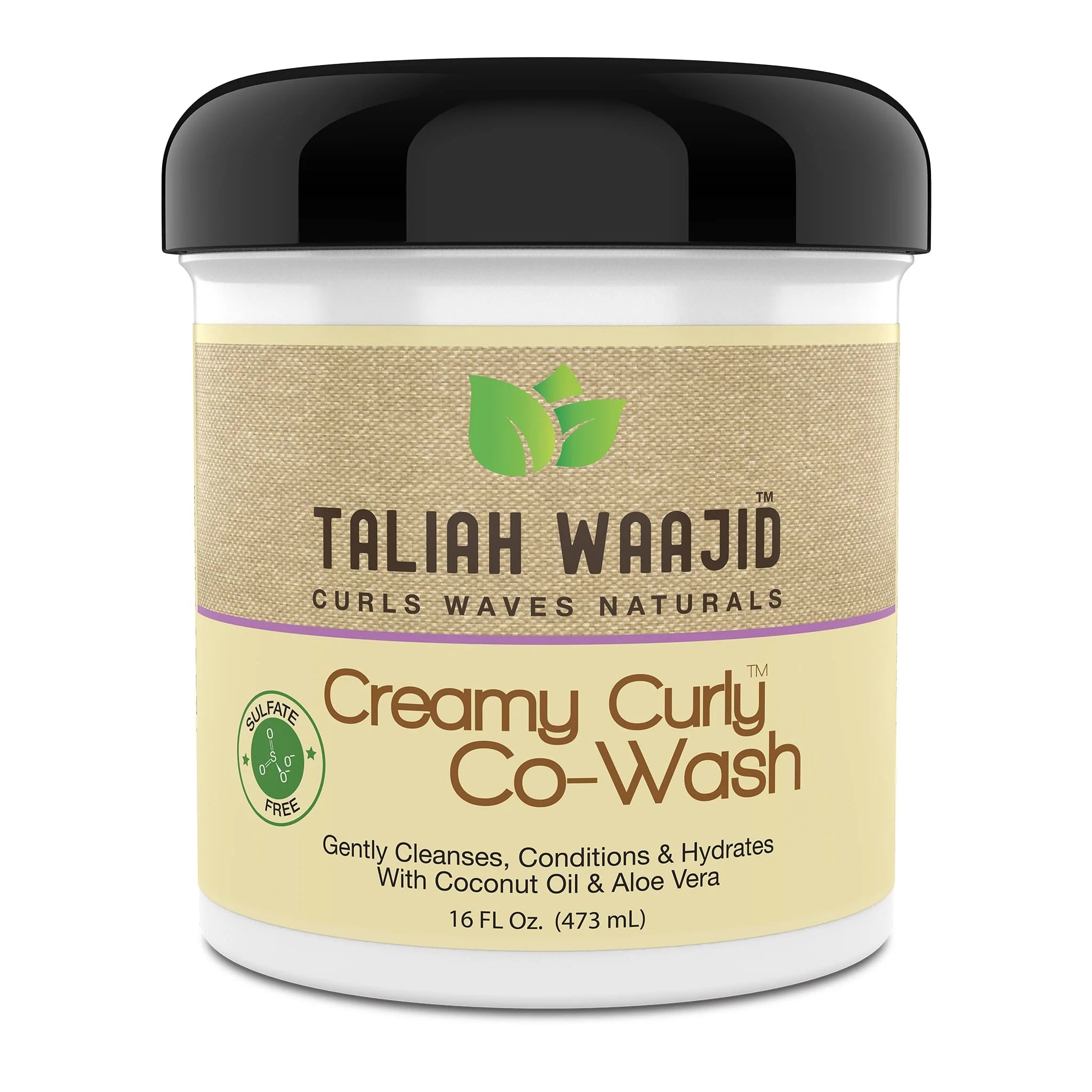 Taliah Waajid Curls, Waves &amp; Naturals Creamy Curly Co-Wash 16oz