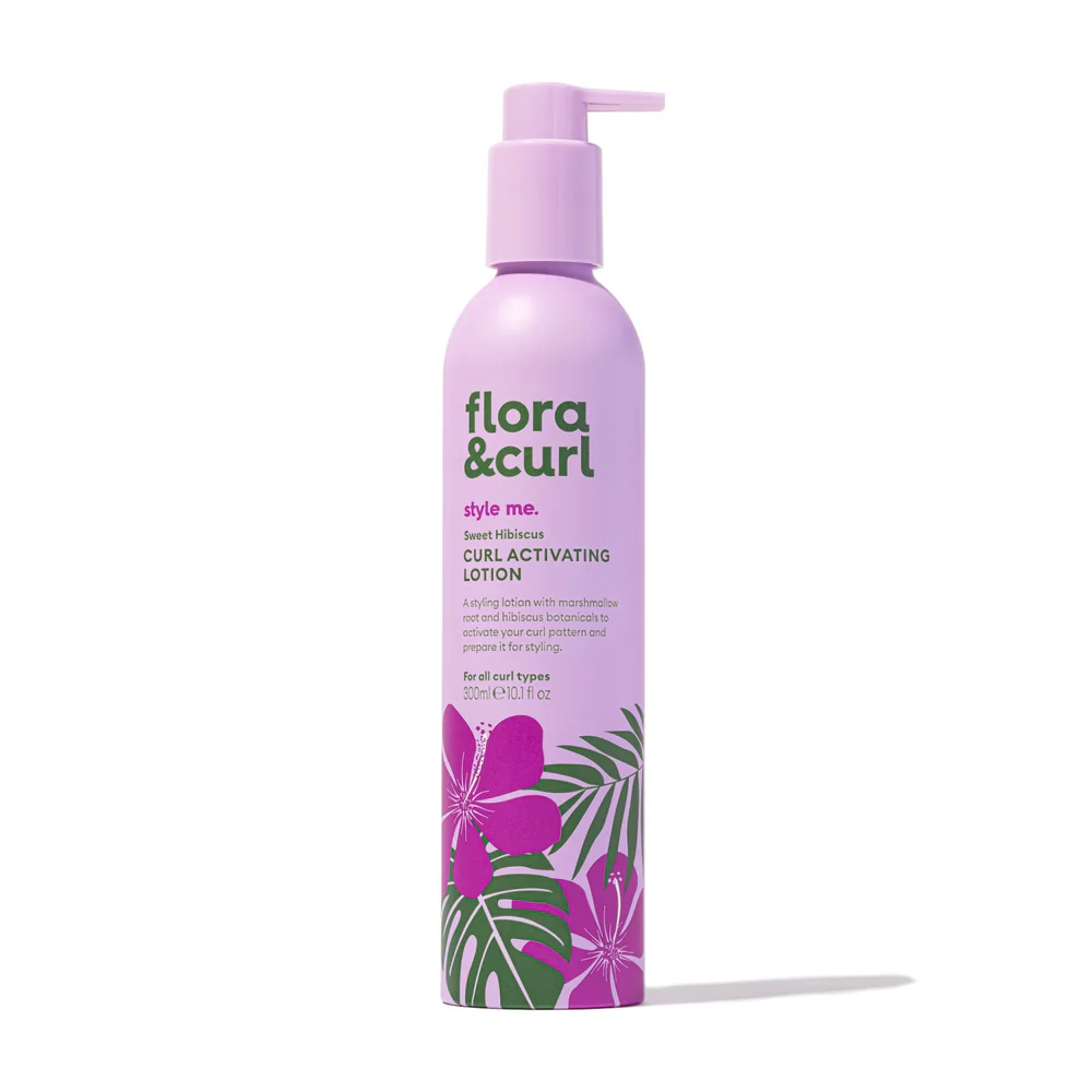 Flora &amp; Curl Sweet Hibiscus Curl Activating Lotion