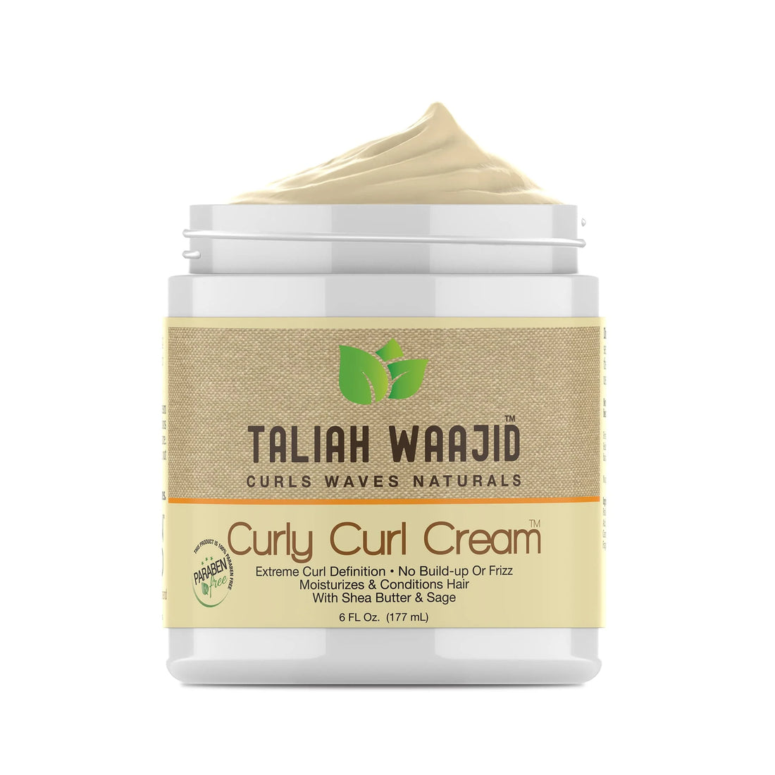 Taliah Waajid Curls, Waves &amp; Naturals Curly Curl Cream 6oz