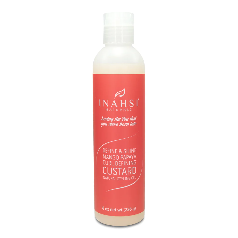 Inahsi Naturals  Define &amp; Shine Mango Papaya Curl Defining Custard