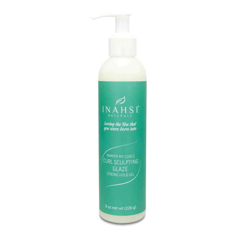 Inahsi Naturals  Pamper My Curls Curl Sculpting Glaze Strong Hold Gel