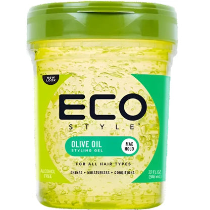 Eco Style Olive Oil Styling Gel Max Hold