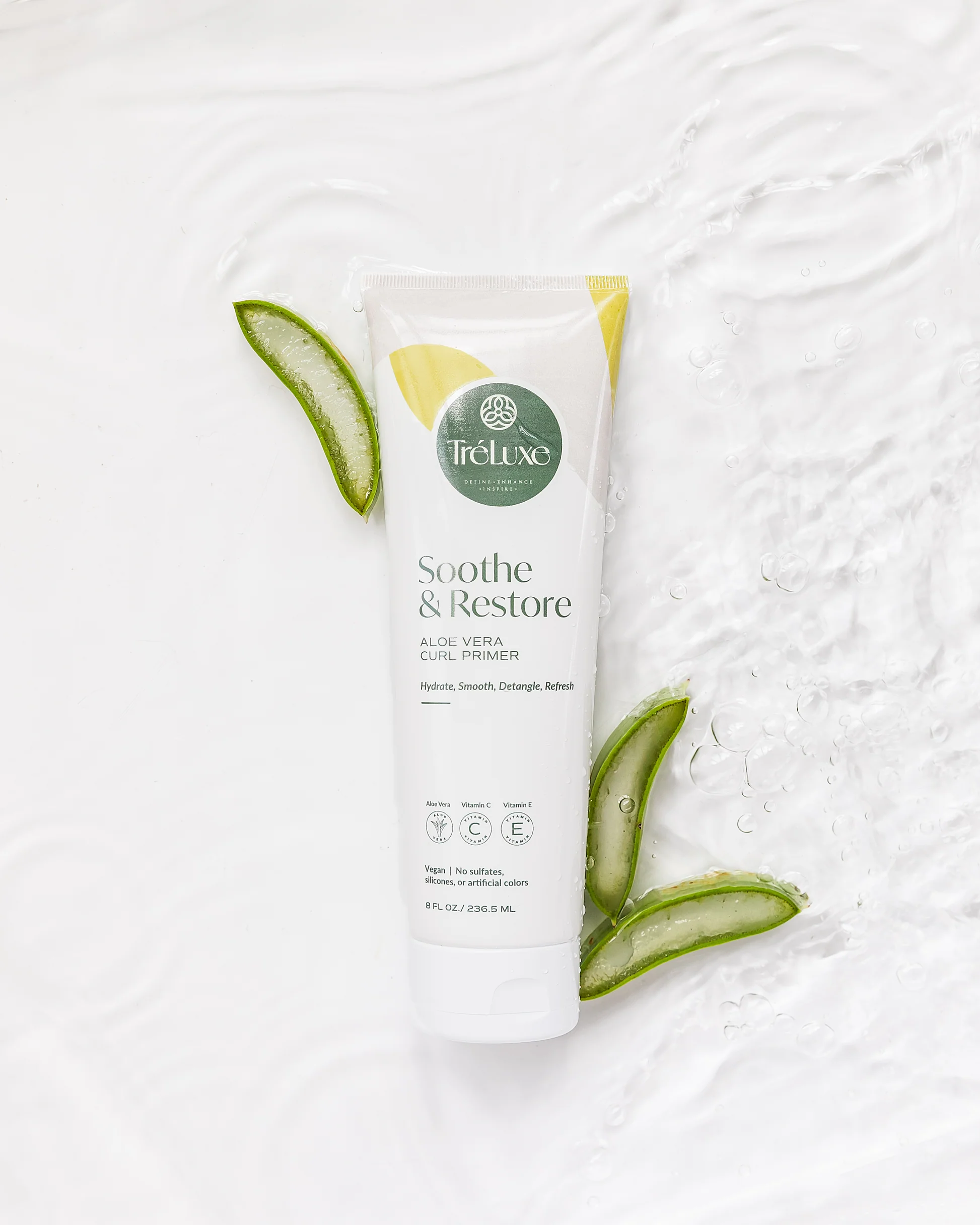 TréLuxe Soothe &amp; Restore Aloe Vera Curl Primer 8oz