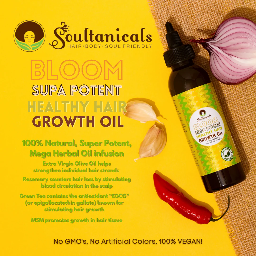 Soultanicals Bloom Supa Potent Growth Oil 4oz