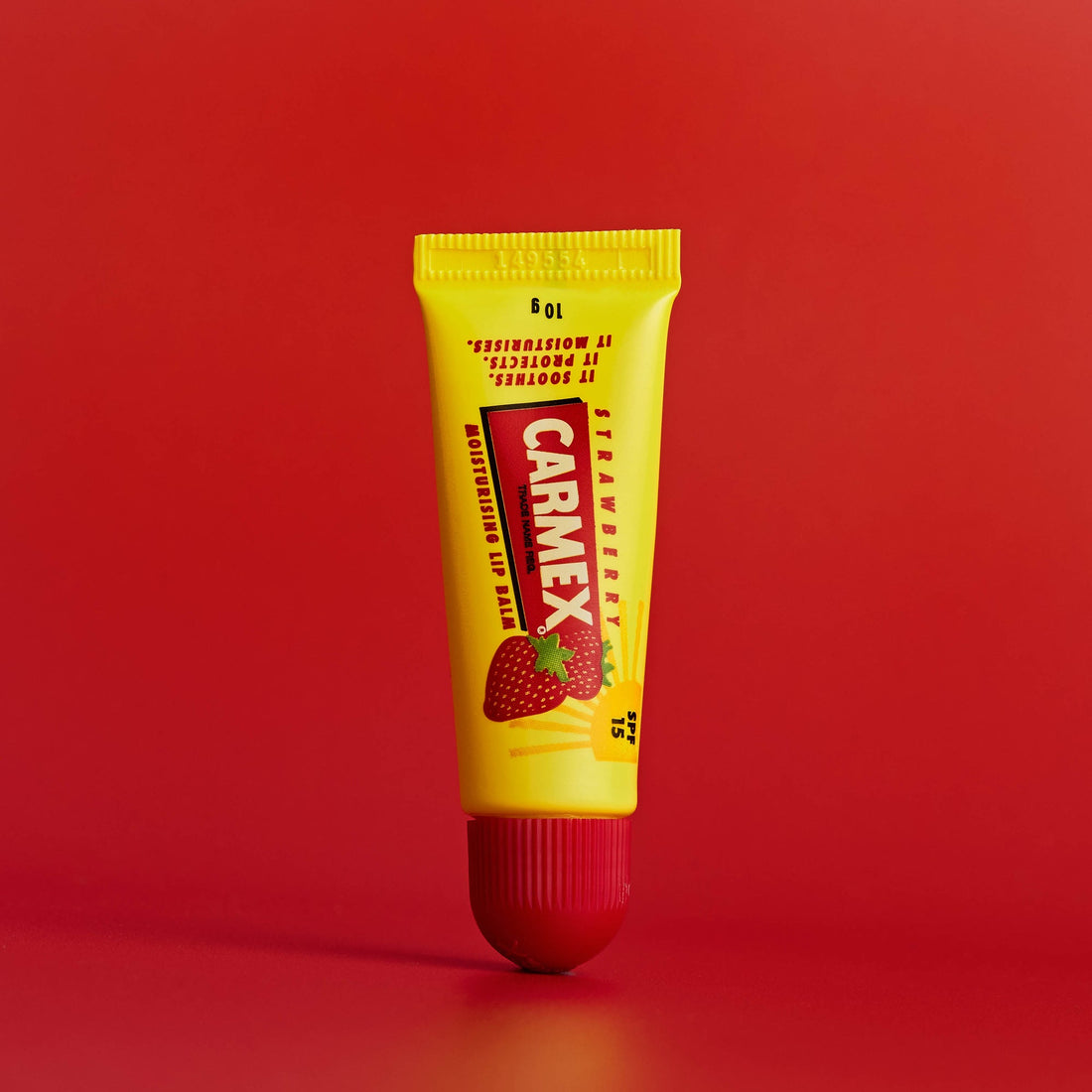 Carmex Strawberry Lip Balm Tube 10g