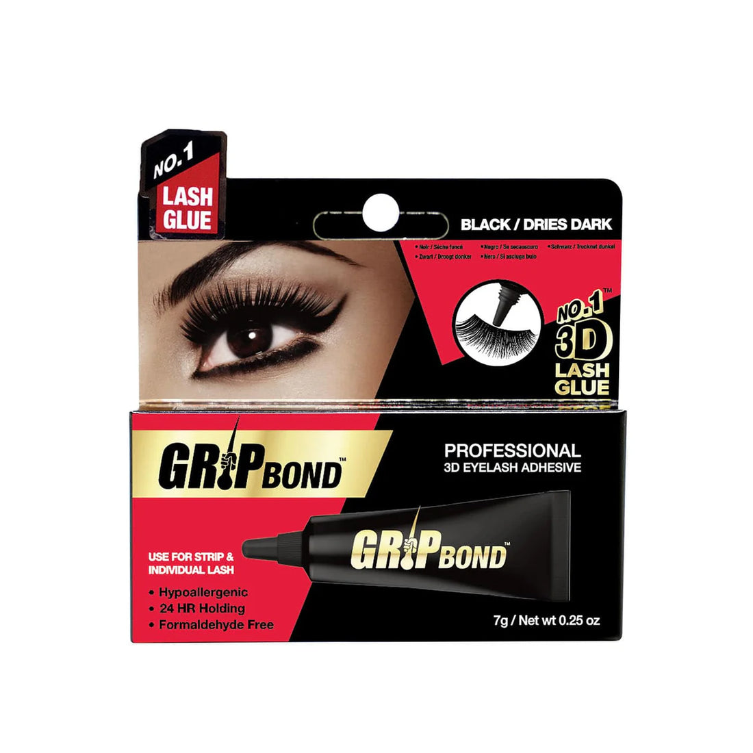 Ebin New York Grip Bond Latex Lash Adhesive in Tube