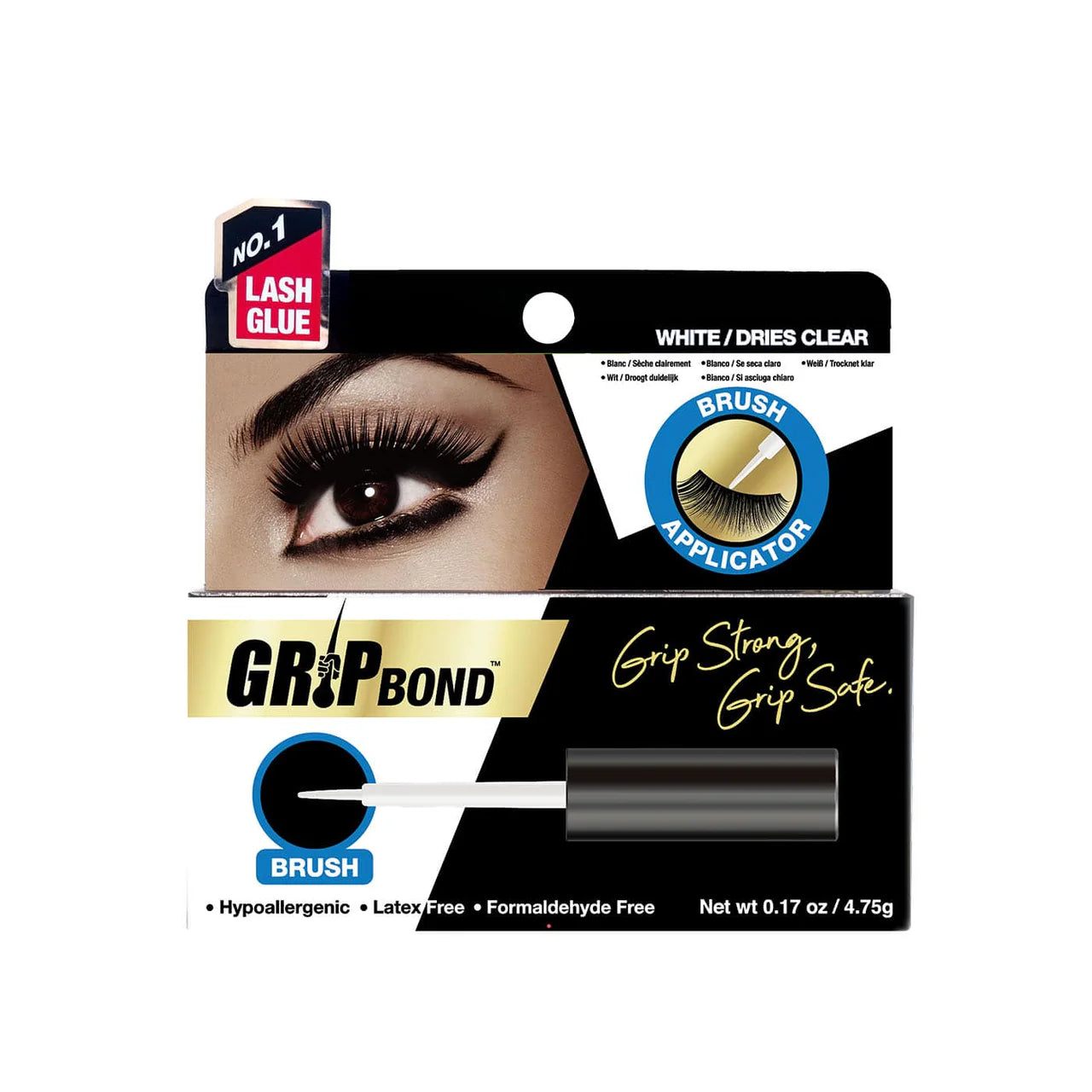 Ebin New York Grip Bond Latex-Free Lash Adhesive Brush Applicator