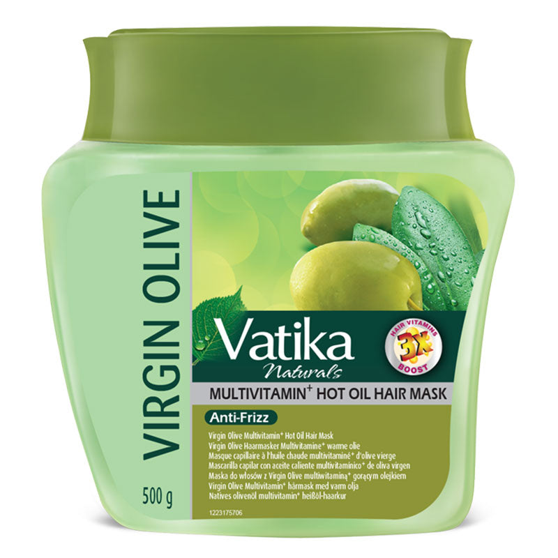 Dabur Vatika Naturals Virgin Olive Hair Mask Multivitamin 500g