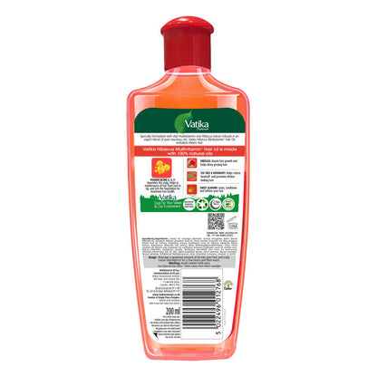 Dabur Vatika Naturals Multivitamin Enriched Hibiscus Hair Oil 200ml