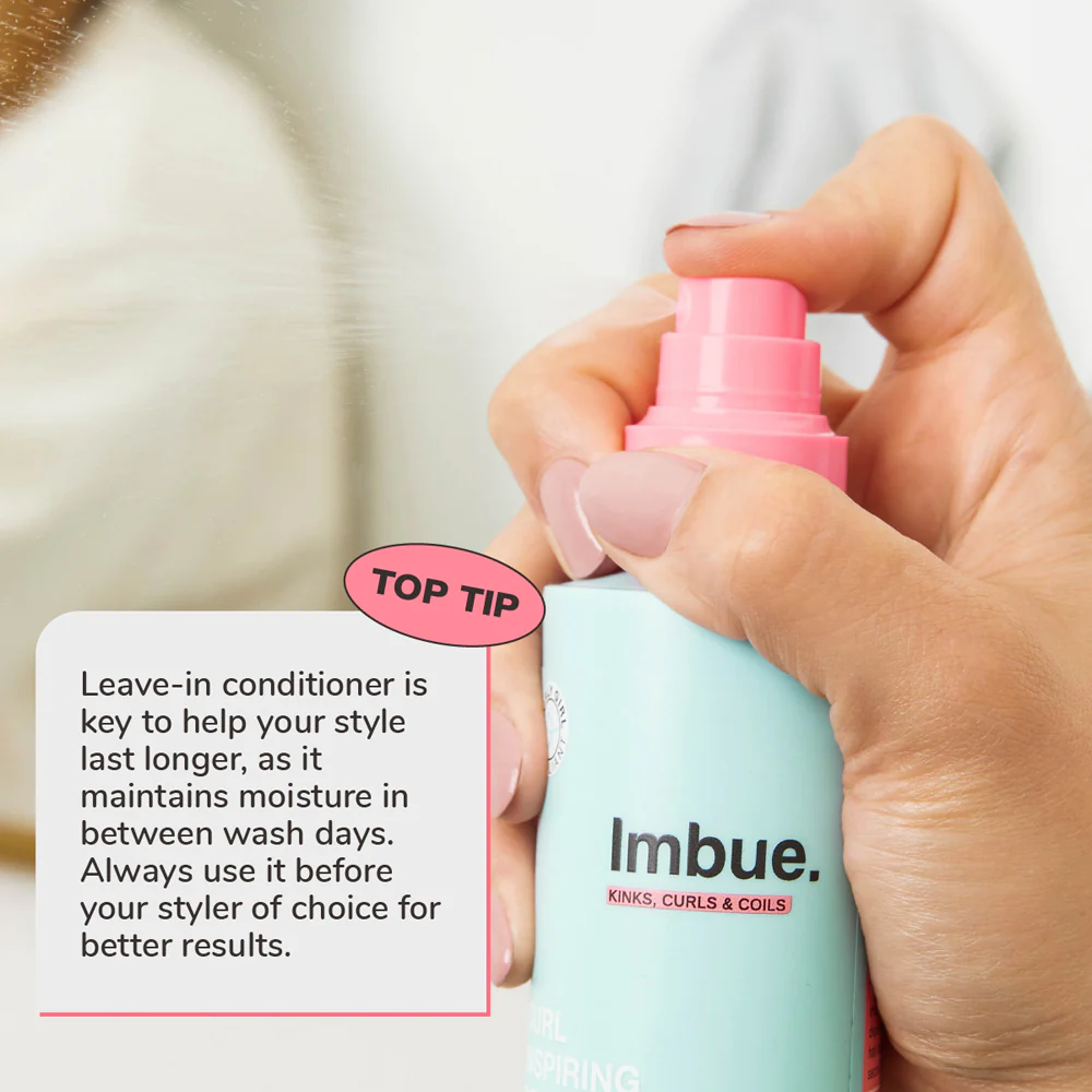 Imbue Curl Inspiring Conditioning Leave In Spray 6.7oz