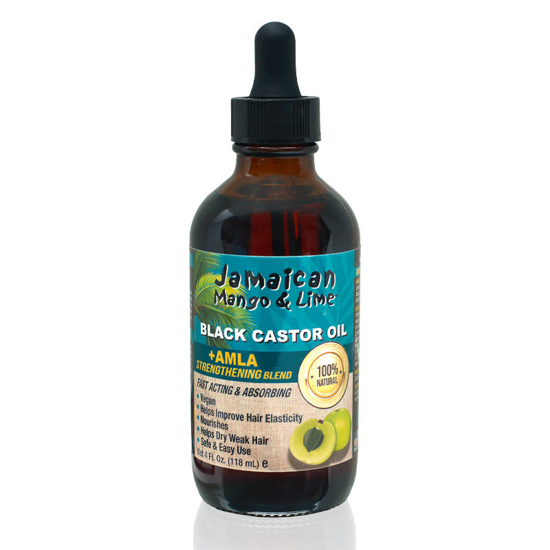 Jamaican Mango &amp; Lime Jamaican Black Castor Oil Amla 4oz