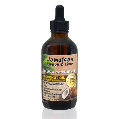 Jamaican Mango &amp; Lime Jamaican Black Castor Oil Coconut 4oz