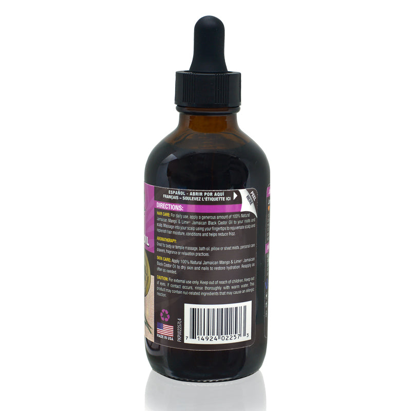 Jamaican Mango &amp; Lime Jamaican Black Castor Oil Lavender 4oz