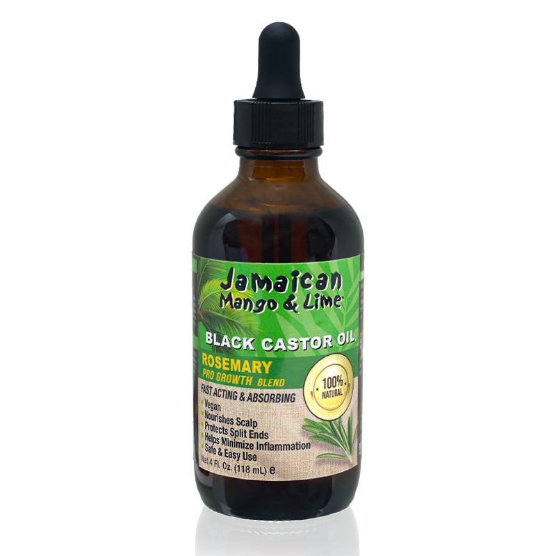 Jamaican Mango &amp; Lime Jamaican Black Castor Oil Rosemary 4oz