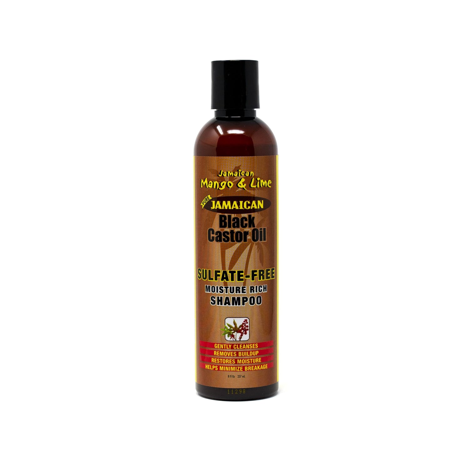 Jamaican Mango &amp; Lime Black Castor Oil Sulfate-Free Moisture Rich Shampoo 8oz